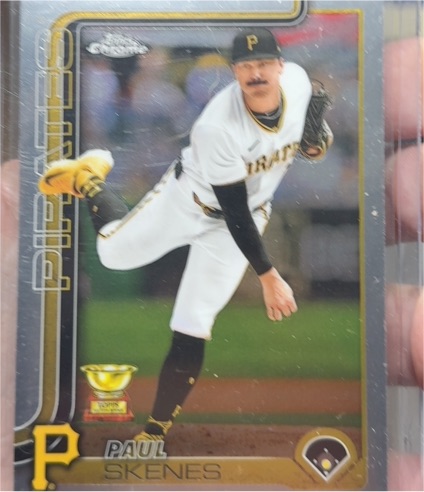 2025 Topps Chrome #300 Paul Skenes — front