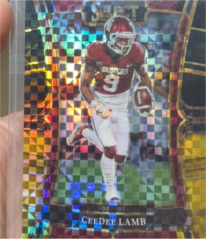 2023 Panini Select Draft Picks CeeDee Lamb — front