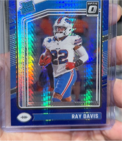 2024 Panini Donruss Optic #283 Ray Davis — front