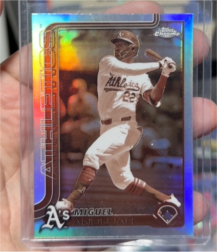 2025 Topps Chrome #45 Miguel Andujar — front