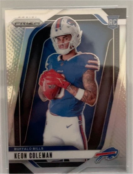 2024 Panini Prizm #23 Keon Coleman — front