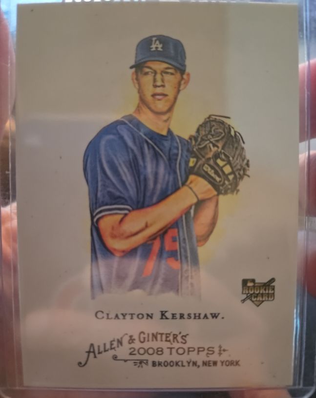 2008 Topps Allen & Ginter #72 Clayton Kershaw — front