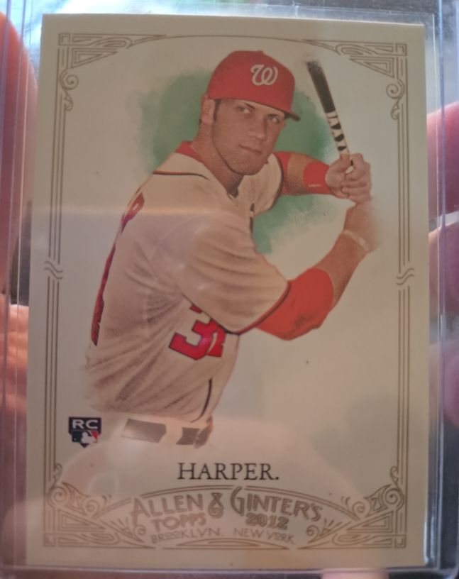 2012 Topps Allen & Ginter #12 Bryce Harper — front
