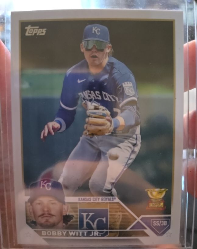 2023 Topps Series 1 #7 Bobby Witt Jr. — front