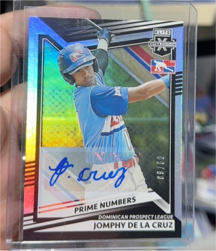 2022 Panini Elite Extra Edition #193 Jomphy De La Cruz — front