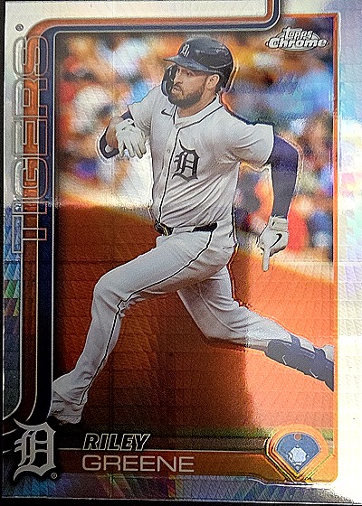 2025 Topps Series 1 #332 Riley Greene — front