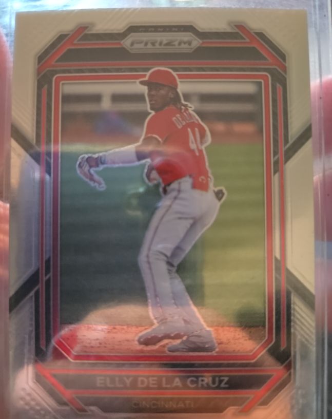 2023 Panini Prizm #92 Elly De La Cruz — front