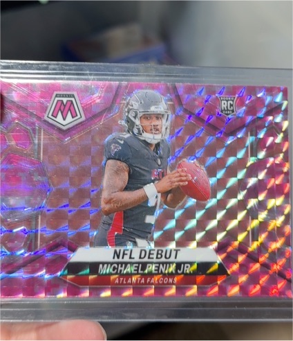 2024 Panini Mosaic NFL Debut #274 Michael Penix Jr — front