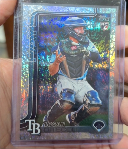 2025 Topps Chrome #185 Logan Driscoll — front