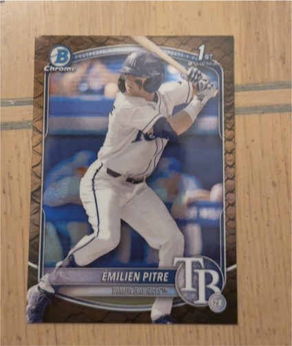 2025 Bowman Chrome Prospects #BCP-83 Emilien Pitre — front