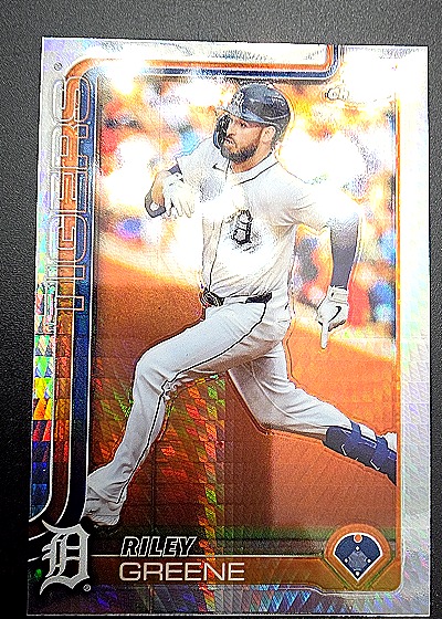 2025 Topps #332 Riley Greene — front