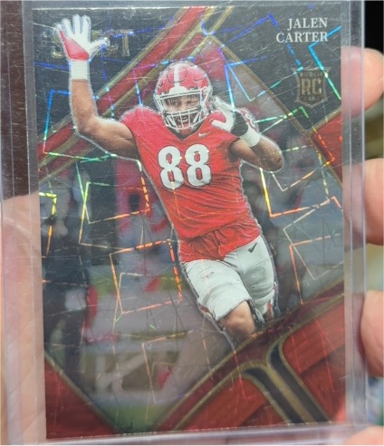 2023 Panini Select Draft Picks #112 Jalen Carter — front