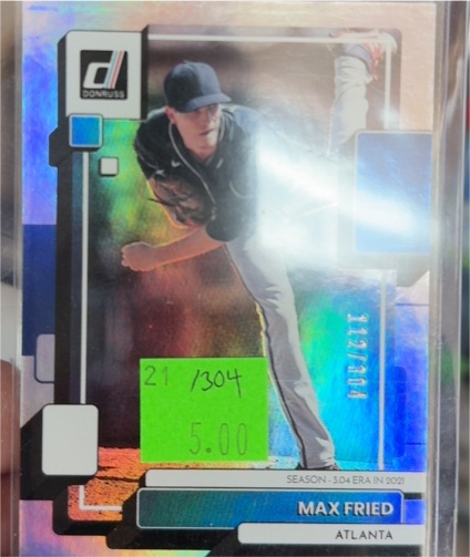 2022 Donruss #122 Max Fried — front