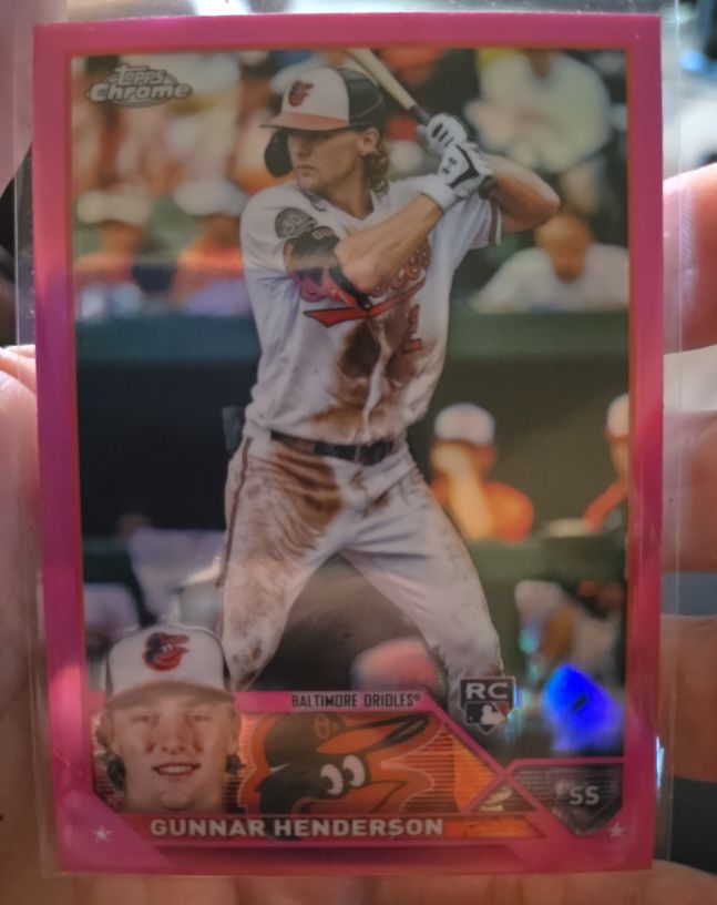 2023 Topps Chrome #206 Gunnar Henderson — front