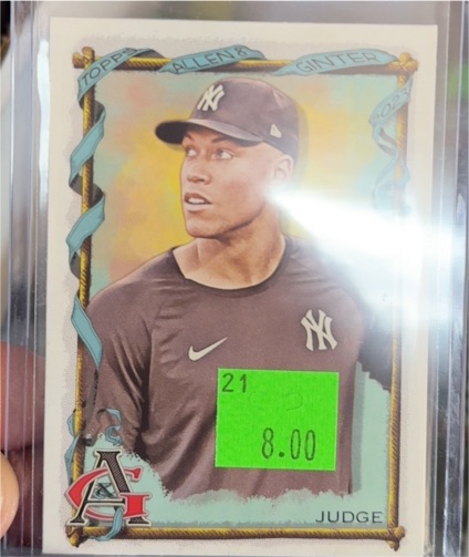 2023 Topps Allen & Ginter #381 Aaron Judge — front