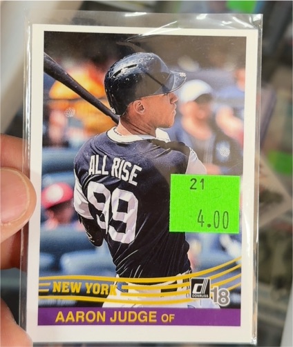 2018 Donruss #253 Aaron Judge — front