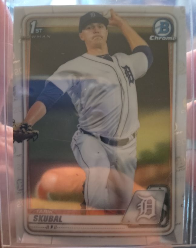 2020 Bowman Chrome Prospects #BCP-108 Tarik Skubal — front