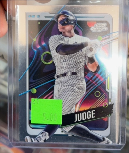 2024 Topps Chrome Cosmic #68 Aaron Judge — front