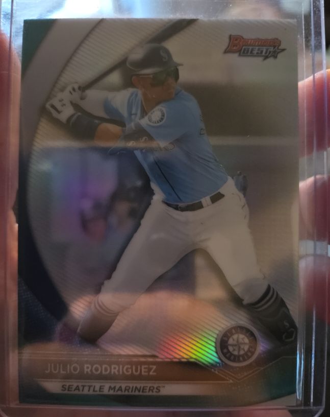 2020 Bowman's Best #TP-15 Julio Rodriguez — front