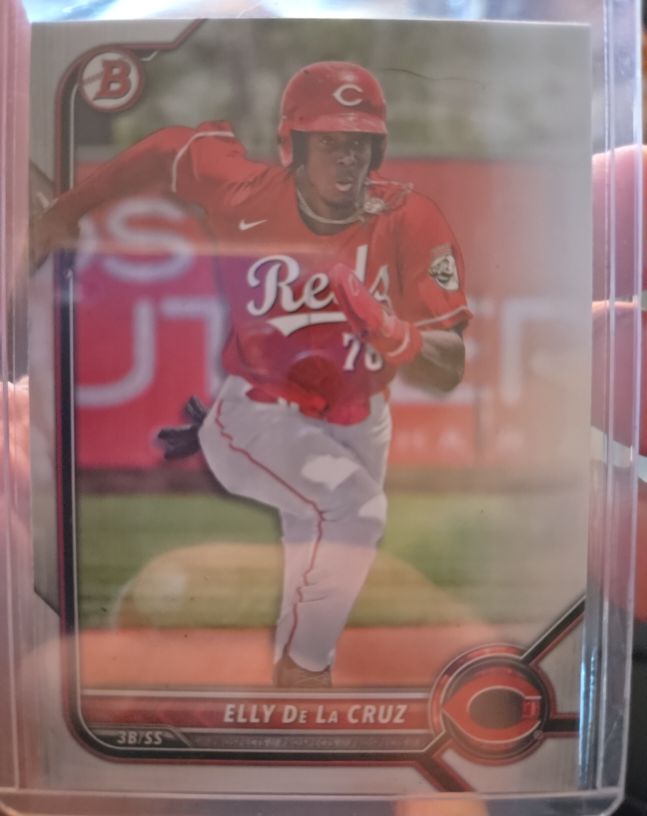 2022 Bowman Draft #BD-80 Elly De La Cruz — front