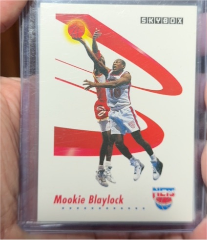 1991-92 SkyBox #177 Mookie Blaylock — front