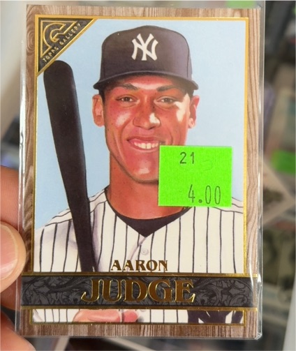 2020 Topps Gallery #100 Aaron Judge — front