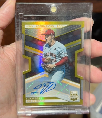 2023 Panini Elite Extra Edition #124 Joe Vetrano — front