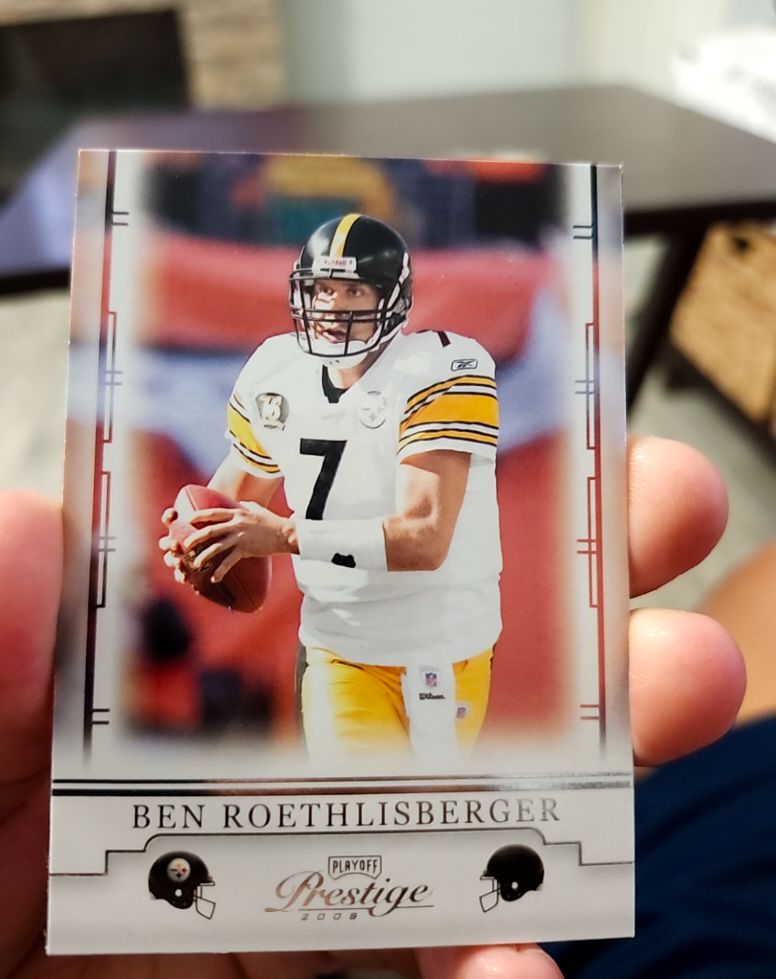 2008 Playoff Prestige #77 Ben Roethlisberger — front