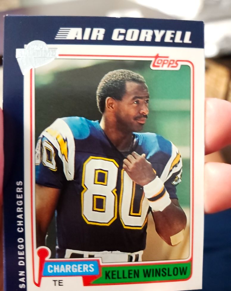 2005 Topps All Time Fan Favorites #54 Kellen Winslow — front