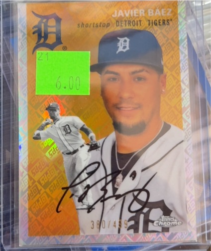 2023 Topps Chrome Platinum Anniversary #270 Javier Baez — front