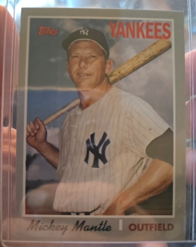 2006 Topps #WM11 Mickey Mantle — front