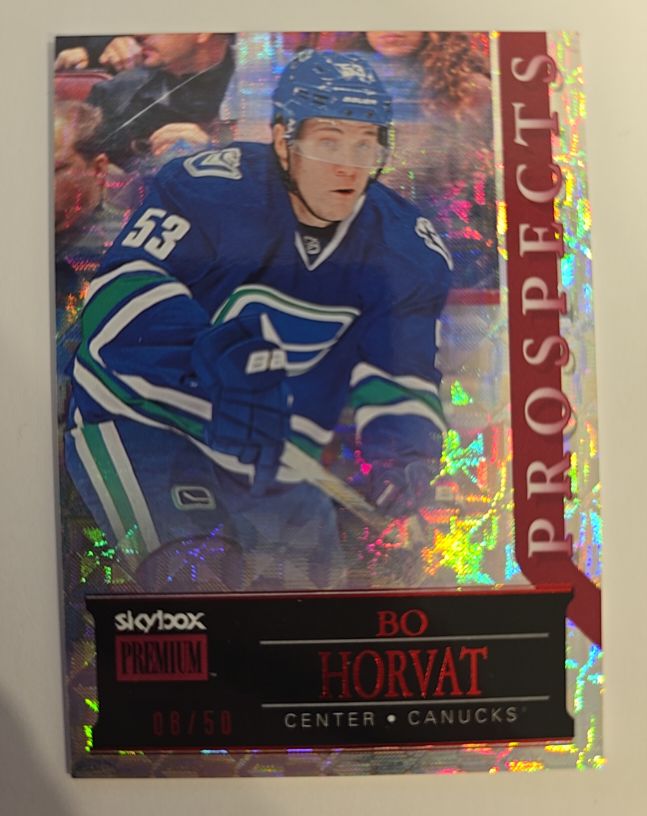 2014-15 Fleer Showcase Skybox Premium #41 Bo Horvat — front
