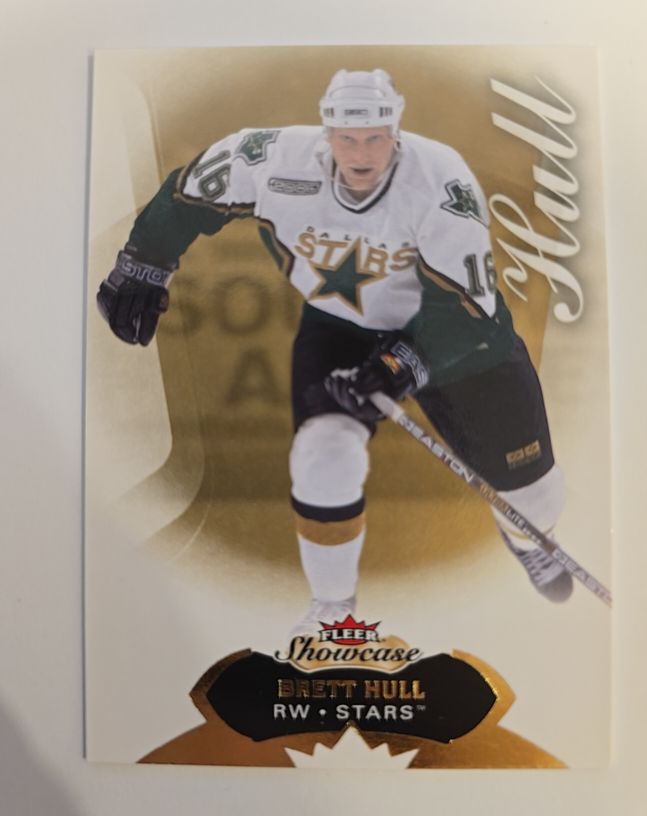 2014-15 Upper Deck Fleer Showcase #22 Brett Hull — front
