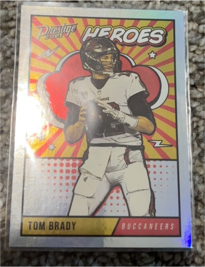 2021 Panini Prestige #HE-5 Tom Brady Heroes — front