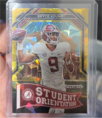 2023 Panini Prizm Draft Picks #SO-1 Bryce Young Student Orientation — front