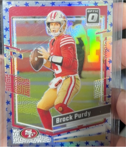 2023 Panini Donruss Optic #168 Brock Purdy — front