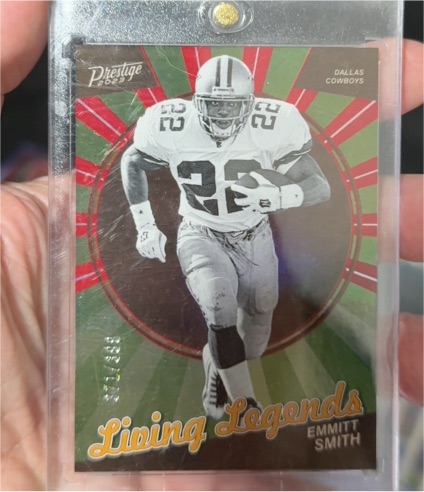 2023 Panini Prestige Living Legends #LL-19 Emmitt Smith — front