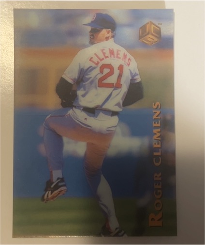 1995 Pinnacle Sportflix UC3 #141 Roger Clemens — front