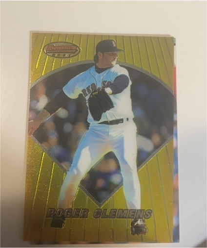 1996 Bowman's Best #32 Roger Clemens — front