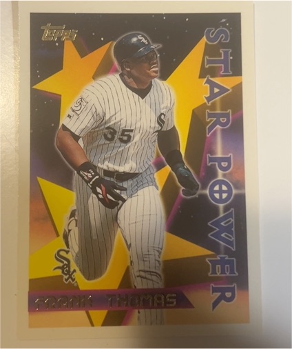 1996 Topps Star Power #229 Frank Thomas — front