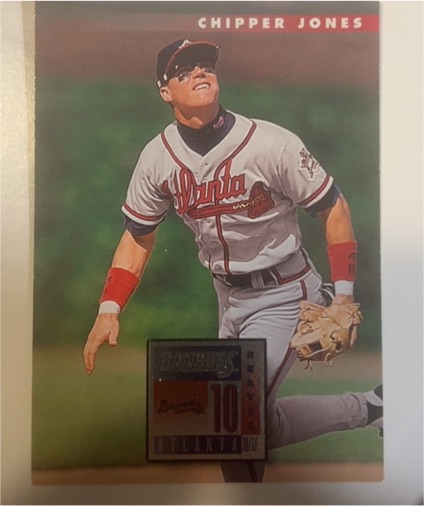 1996 Donruss #437 Chipper Jones — front