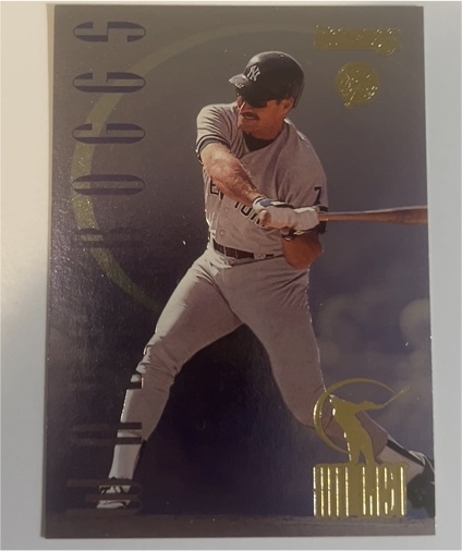 1996 Donruss Hit List #14 Wade Boggs — front