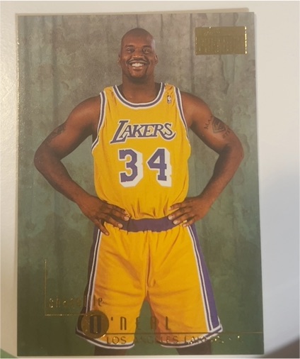 1996-97 Skybox Premium #58 Shaquille O'Neal — front
