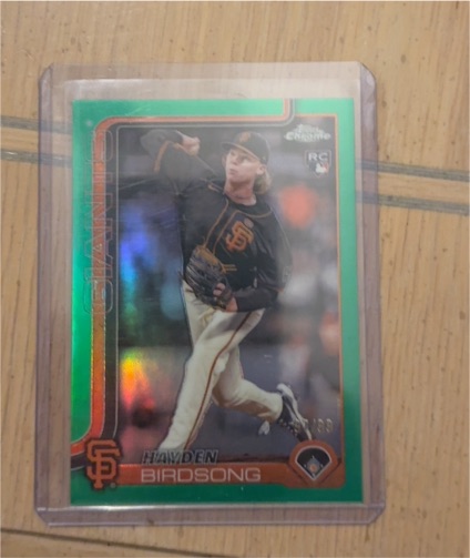 2025 Topps Chrome #138 Hayden Birdsong — front