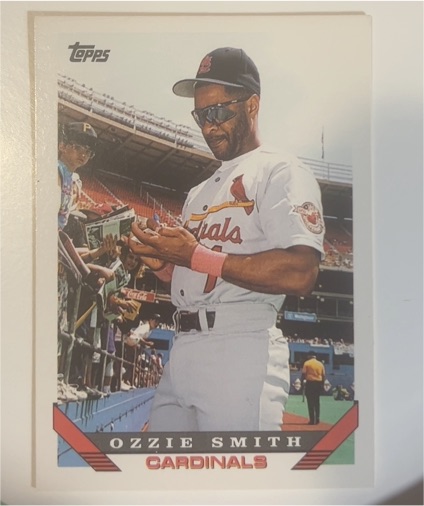 1993 Topps #40 Ozzie Smith — front