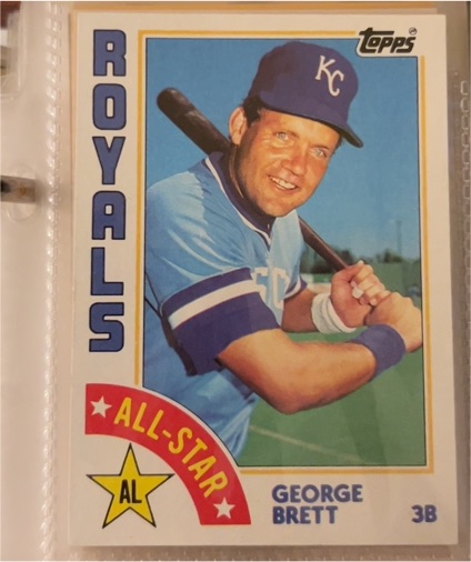 1984 Topps #399 George Brett — front