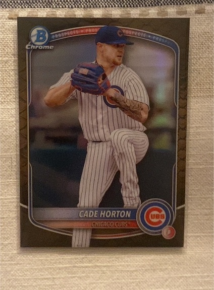2025 Bowman Chrome Prospects #BCP-10 Cade Horton — front