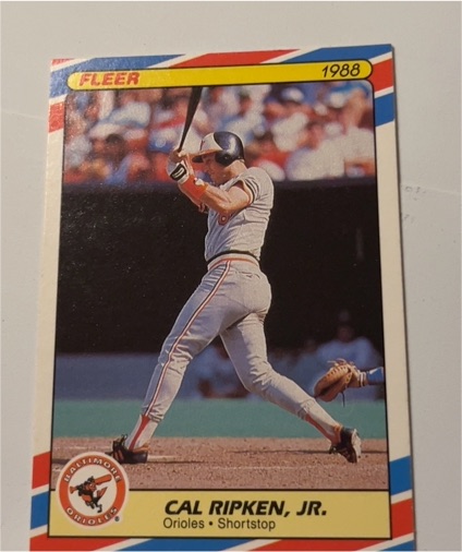 1988 Fleer SuperStars #31 Cal Ripken, Jr. — front
