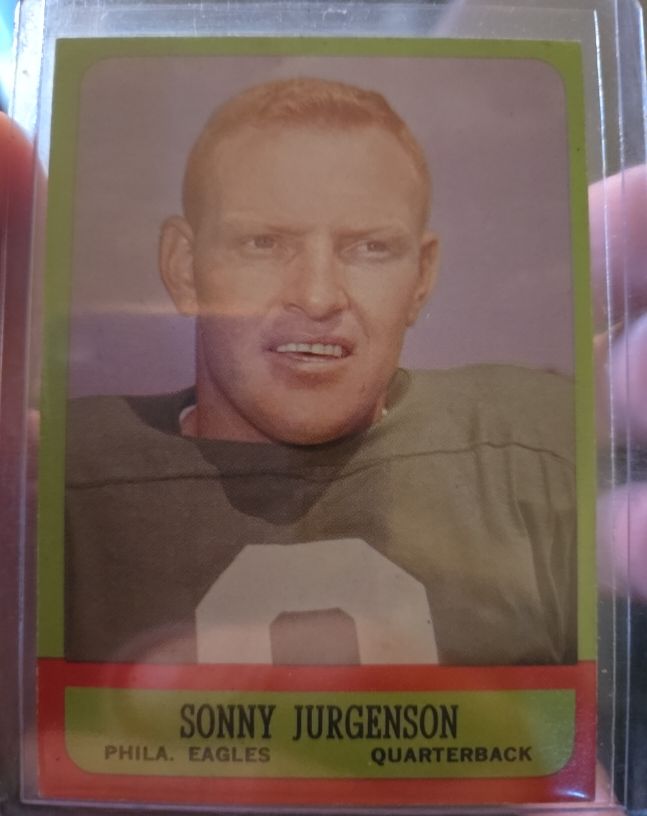 1963 Topps #110 Sonny Jurgensen — front