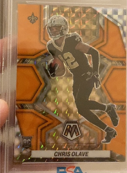 2022 Panini Mosaic #277 Chris Olave — front